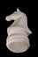 Plaster figurine chess piece horse