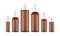 Plastic Amber Cosmetic Bottles Set, Pump, Spray, Various Sizes