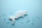 Plastic animals in the oceans. The problem of man-made pollution of nature