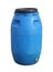 Plastic barrel chemical container