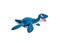 Plastic blue dinosaur toy, Plesiosaur.