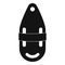 Plastic bobber icon, simple style