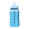 Plastic bottle feeding baby nutrition