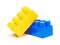 Plastic building blocks