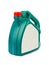 Plastic canister for motor oil