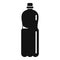 Plastic carry bottle icon, simple style