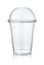 Plastic clear cup with dome lid