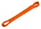 Plastic clothesline rope - orange