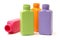 Plastic color bottles