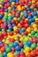 Plastic colored balls backgrounds