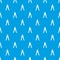 Plastic compasse pattern vector seamless blue