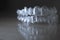 Plastic dental orthodontics