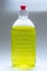 plastic dishwashing liquid bottle