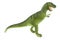 Plastic Green Tyrannosaurus Rex Dinosaur Toy Side