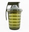 Plastic grenade, green color, water bottle