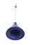 Plastic handle toilet plunger buttom view