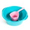 Plastic ladle in a basin