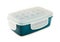 Plastic lunchbox, box for food isolated