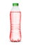 Plastic medium bottle with liquid