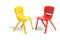 Plastic Miniature Chairs