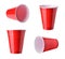 Plastic party cups