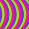 Plastic pink proton purple ufo green stripes lines curvy zebra geometric abstract background vector