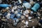 Plastic Pollution in Sea Water Environmental Disaster