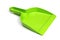 Plastic scoop green isolated on a white background