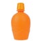 A plastic squeeze bottle of concentrated orange juice