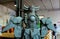 Plastic statue of robot at a vintage market