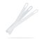 Plastic stirrer for coffee and tea