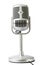 Plastic studio microphone metallic color