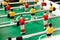 Plastic table football game