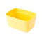 Plastic tableware food container isolated