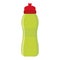 Plastic water Bottle for fitness, color vector illustration, design, print, decoration