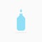 Plastic water bottle. Large container for cooler. Small tare icon. Vector