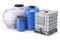 Plastic water storage tanks