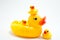 Plastic yellow duck toy