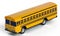 Plastic Yellow Toy School Bus Money Bank