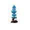 Plasticine 3D lighthouse sculpture