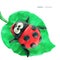 Plasticine cartoon ladybug