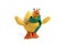 Plasticine duck