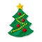 Plasticine figure of Christmas Tree