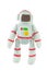 Plasticine White Suit Astronaut on white