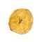 Platano plantain chip on white background