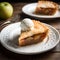 Plate of Apple Pie with Icecream