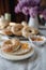 a plate of bagels with sesame, a nutritious and satisfying breakfast