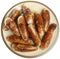 Plate of BBQ Cooked Sausages