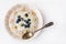 Plate of Creamy Oat Porridge