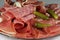 Plate of delicatessen